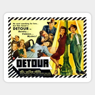 Detour (1945) Sticker